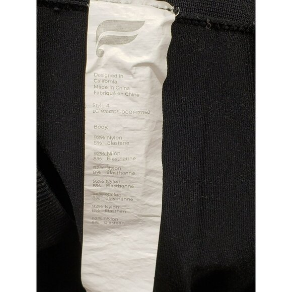 Fabletics Sync Leggings Perforated Black Large High Rise 7/8 Length LG1935205 - Picture 5 of 8